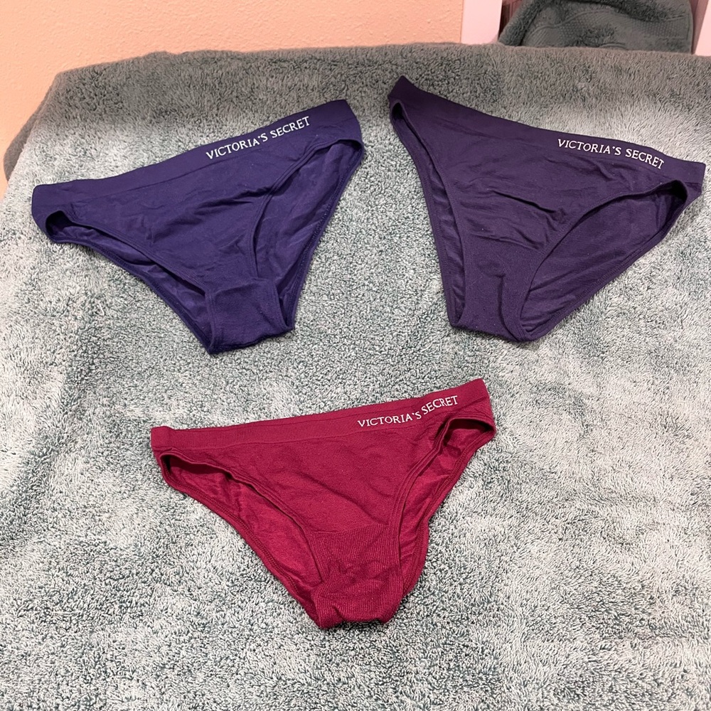 Bundle of 3 Victorias Secret Bikini Underwear